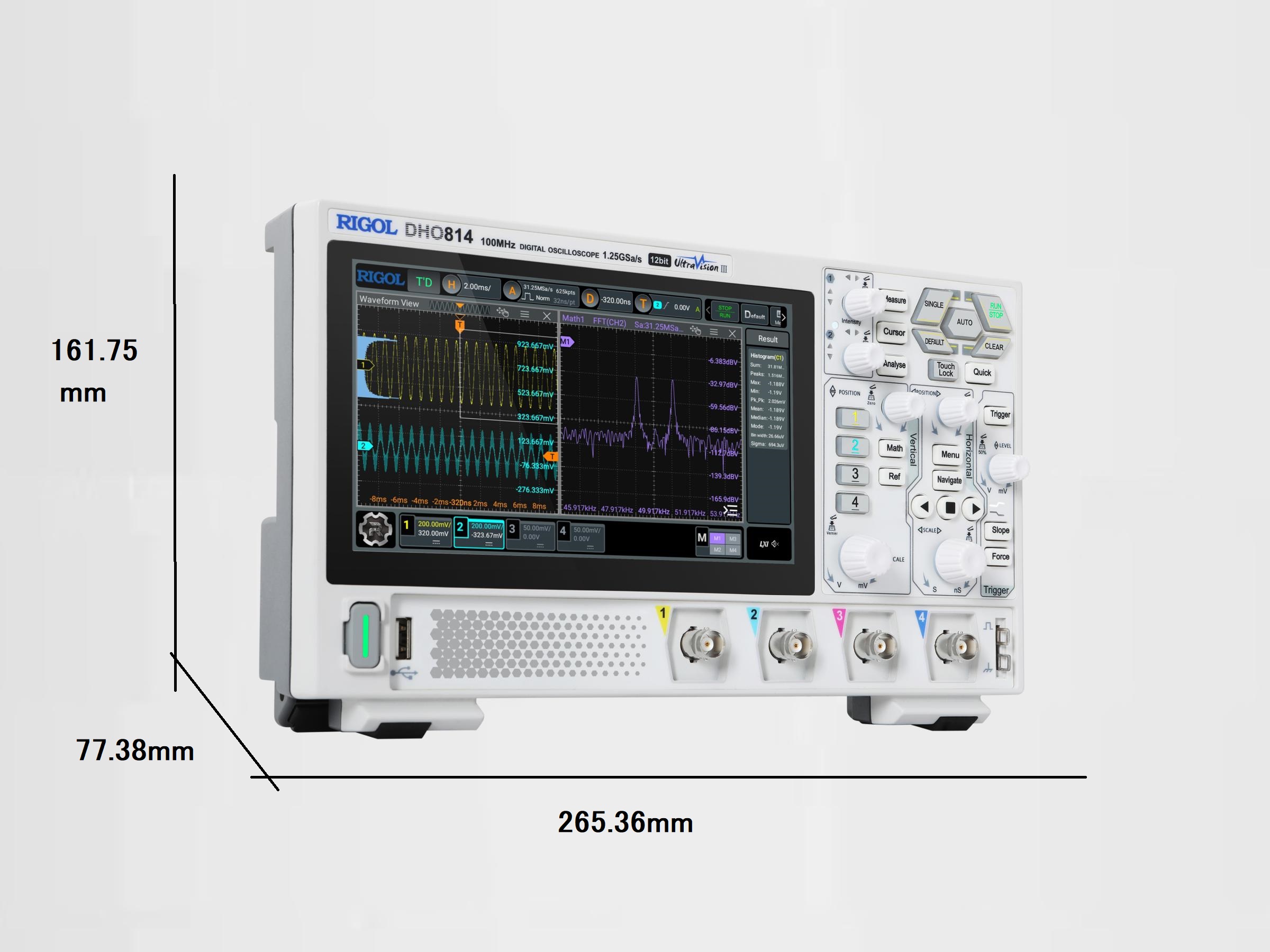 DHO802(12bit新製品)_RIGOL_